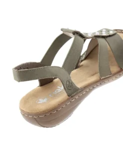 Rieker Grön Sandal