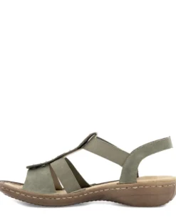 Rieker Grön Sandal