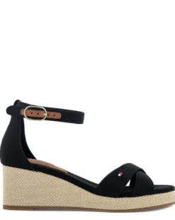 Tommy Hilfiger Flag Criss-Cros Mid Wedge Espa