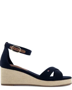 Tommy Hilfiger Flag Criss-Cros Mid Wedge Espa