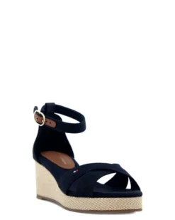 Tommy Hilfiger Flag Criss-Cros Mid Wedge Espa