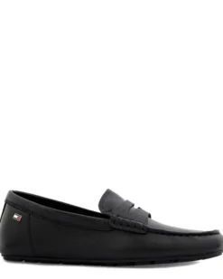 Tommy Hilfiger Flag Leather Driver Loafer