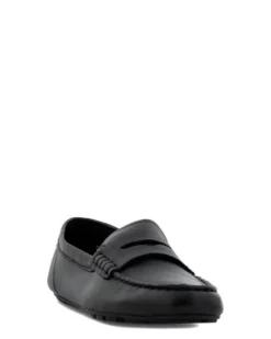 Tommy Hilfiger Flag Leather Driver Loafer