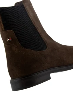 Tommy Hilfiger Flag Suede Chelsea Boot