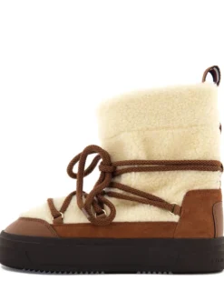 Tommy Hilfiger Lace-up faux shearling boot