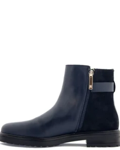 Tommy Hilfiger Logo leather mix chelsea