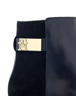 Tommy Hilfiger Logo leather mix chelsea