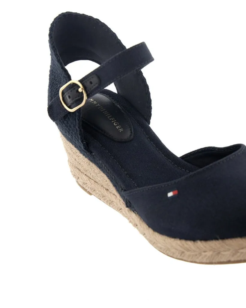 Tommy Hilfiger Mid Wedge Espad Closed Toe