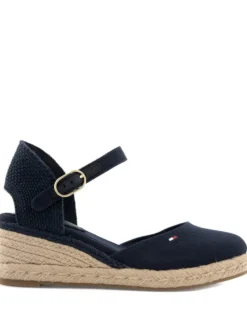 Tommy Hilfiger Mid Wedge Espad Closed Toe