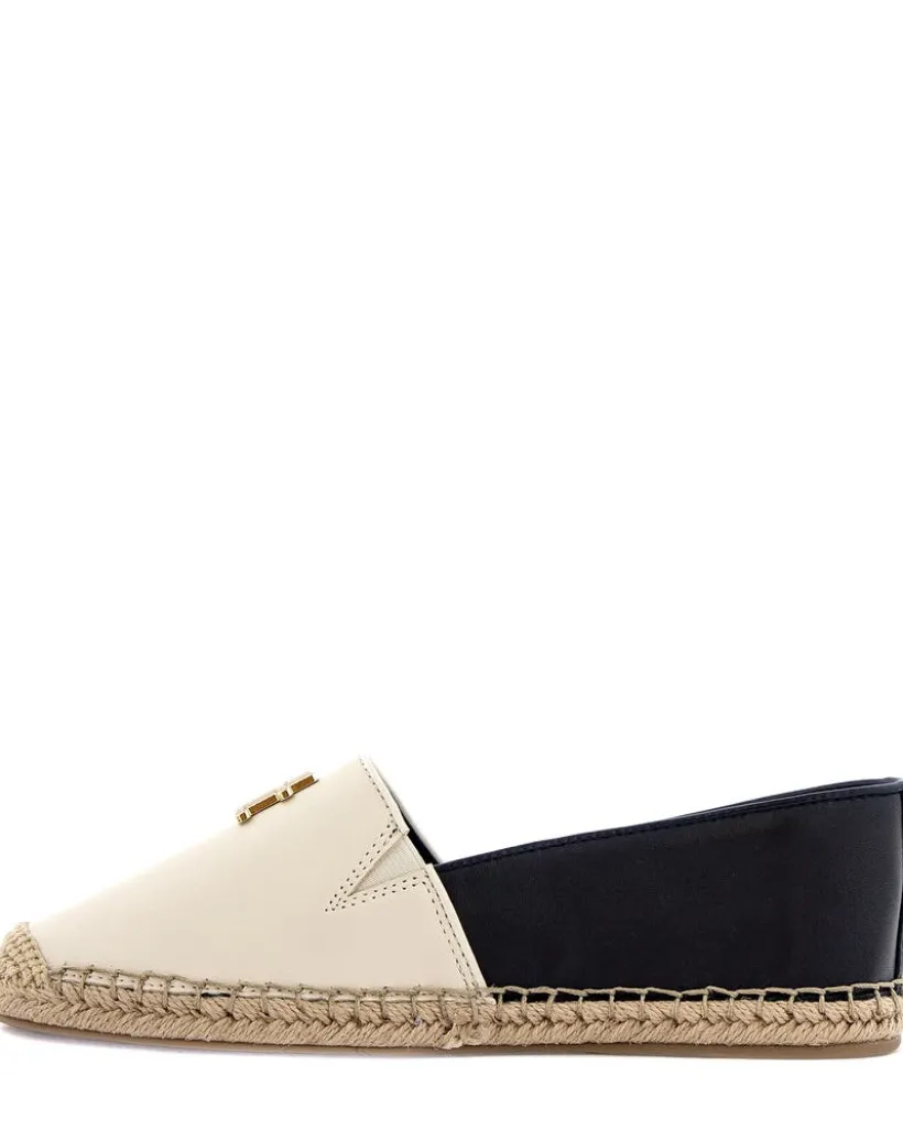 Tommy Hilfiger TH Logo Leather Espadrille
