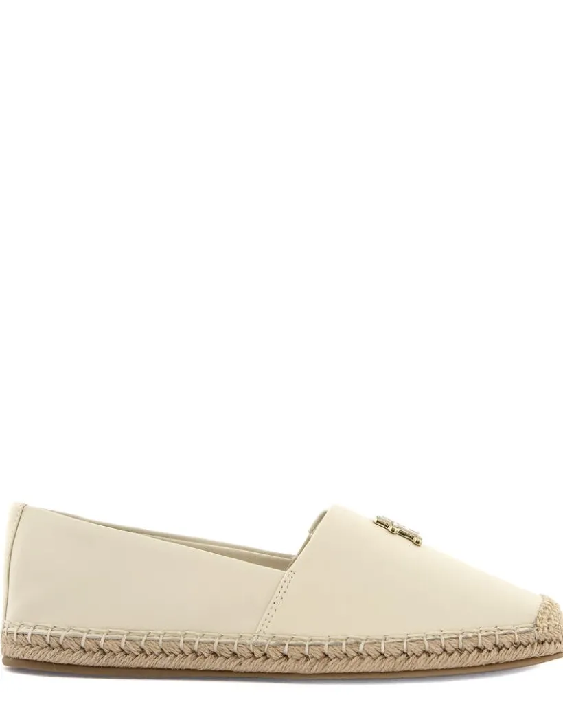 Tommy Hilfiger TH Logo Leather Espadrille