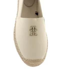 Tommy Hilfiger TH Logo Leather Espadrille