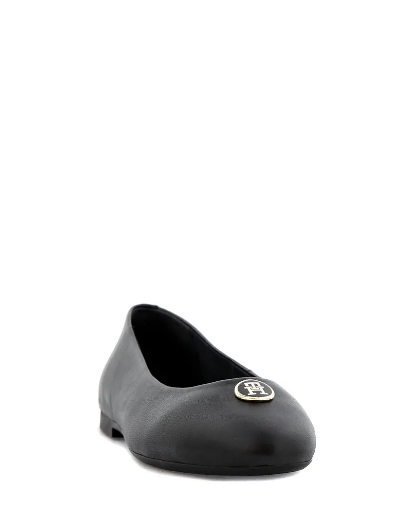 Tommy Hilfiger TH Plate Leather Ballerina