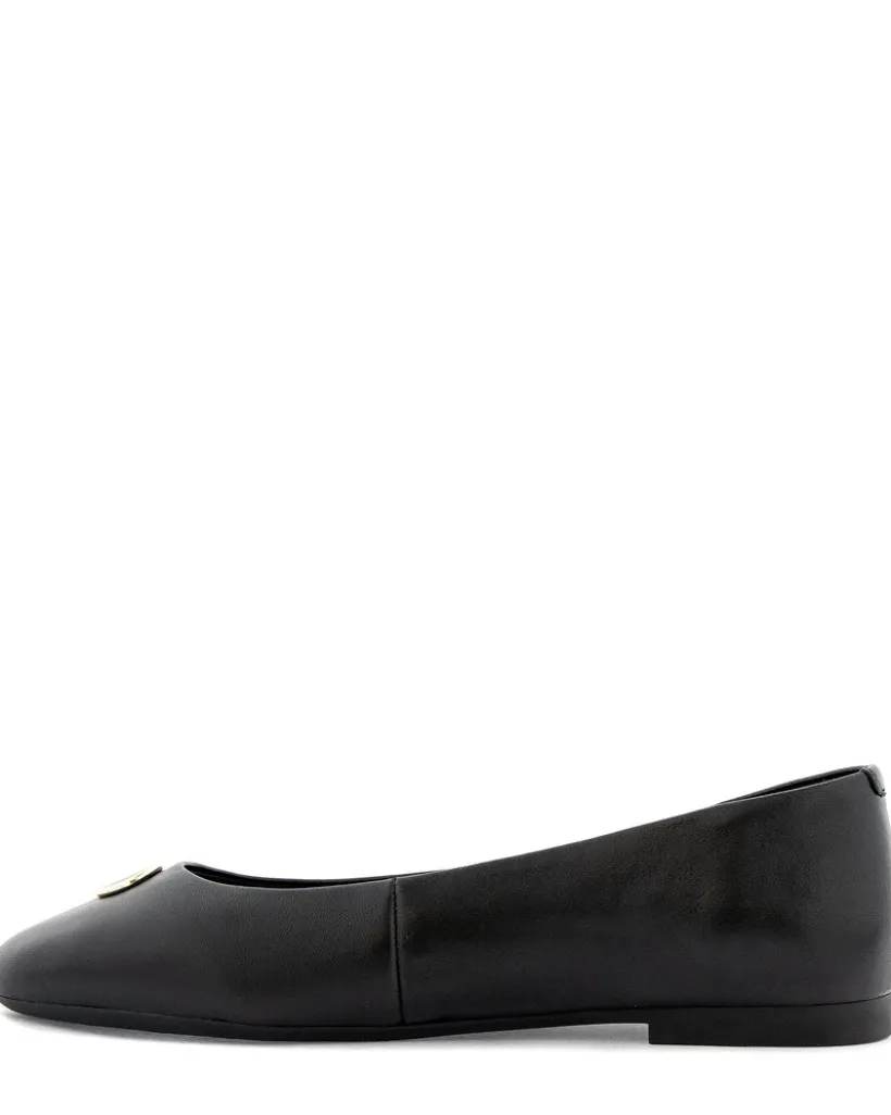 Tommy Hilfiger TH Plate Leather Ballerina